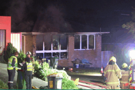 ‘Lucky to escape’: Residents forced to flee following suspicious house fire in Melbourne’s north-west