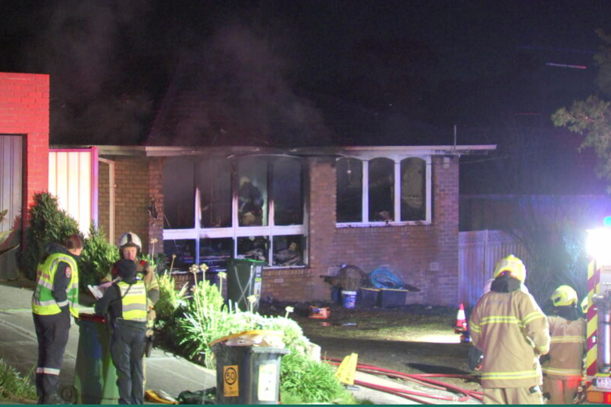 Article image for ‘Lucky to escape’: Residents forced to flee following suspicious house fire in Melbourne’s north-west