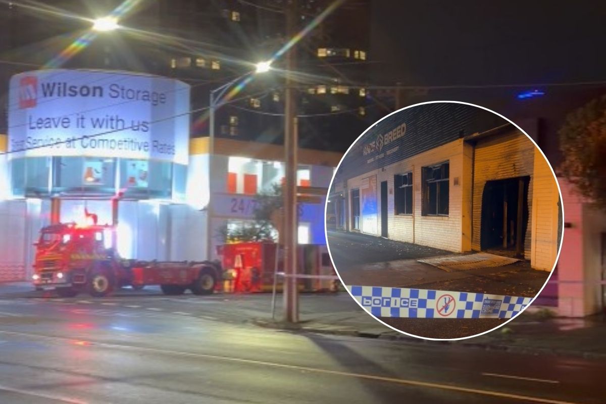 Article image for South Melbourne gym firebombed for the second morning in a row