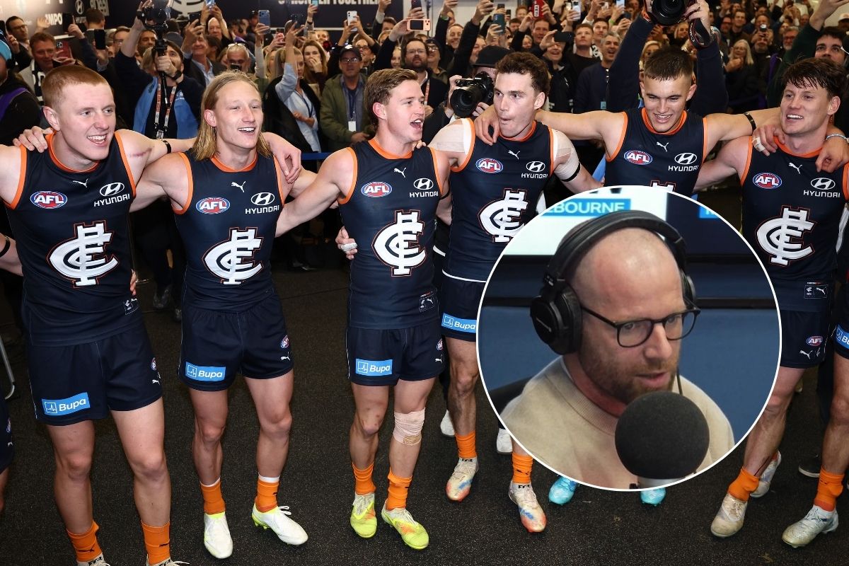 Article image for The two Carlton players that Sam Docherty loves watching at the moment