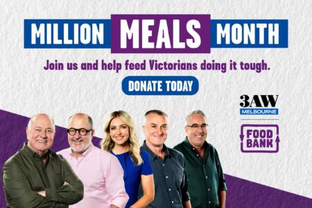 DONATE NOW: 3AW Million Meals Month