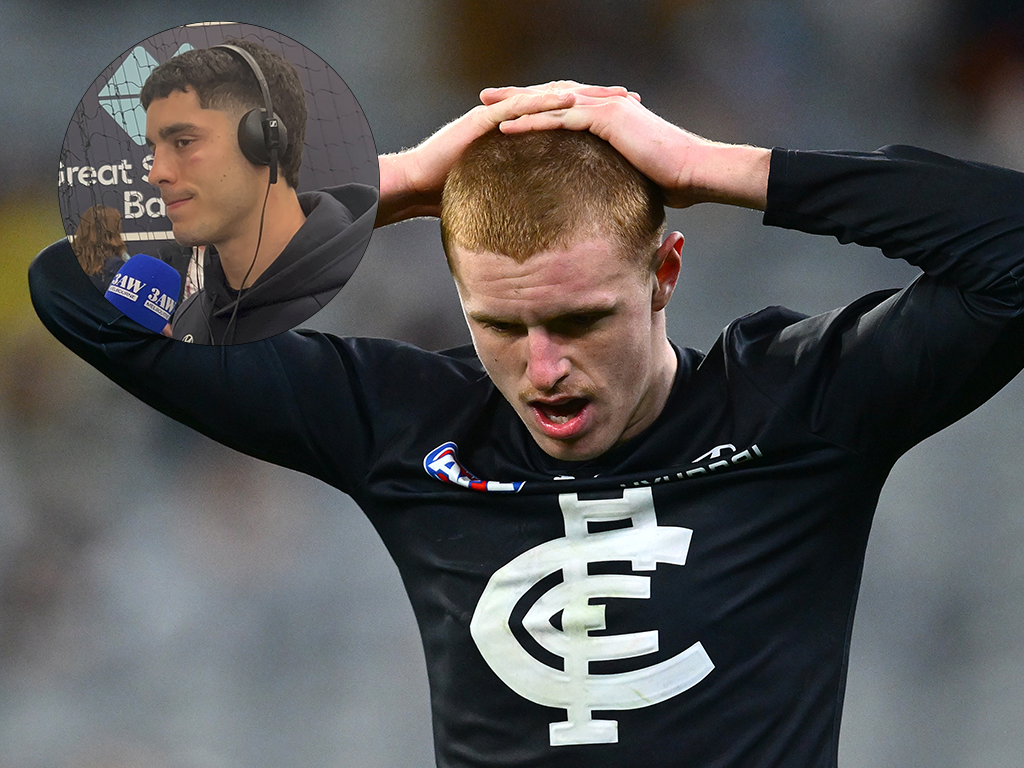 Article image for ‘We expect more’ Blues smashed by Hawthorn at wet and wild MCG