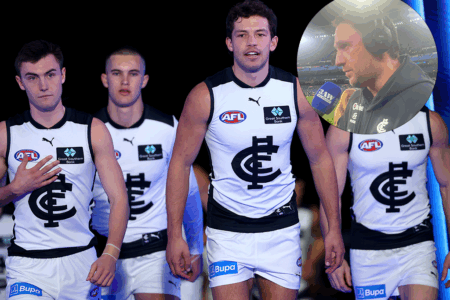 ‘I don’t subscribe to that’ Carlton coach Josh Fraser backs in his brand new Blues