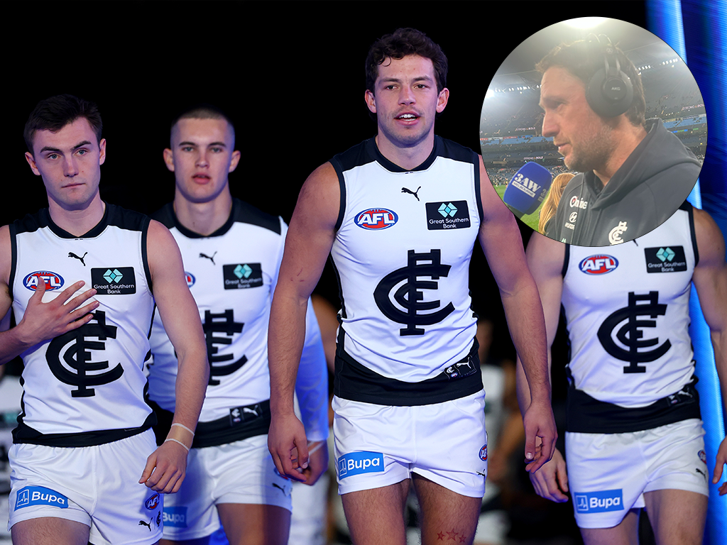 Article image for ‘I don’t subscribe to that’ Carlton coach Josh Fraser backs in his brand new Blues