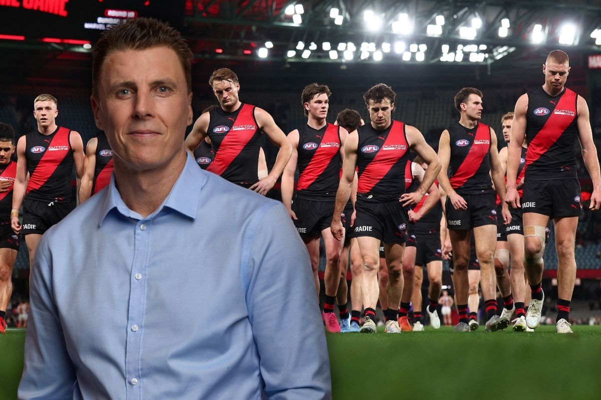 Article image for ‘As low as it gets’: Matthew Lloyd’s damning comments after big Essendon loss