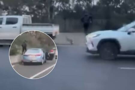 ‘Pretty scary’: Innocent motorist caught up in M80 Ring Road chaos