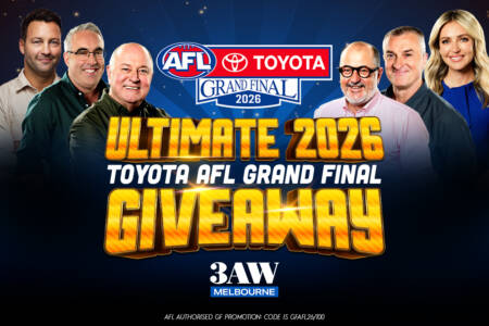 3AW’s Ultimate 2026 Toyota AFL Grand Final Giveaway