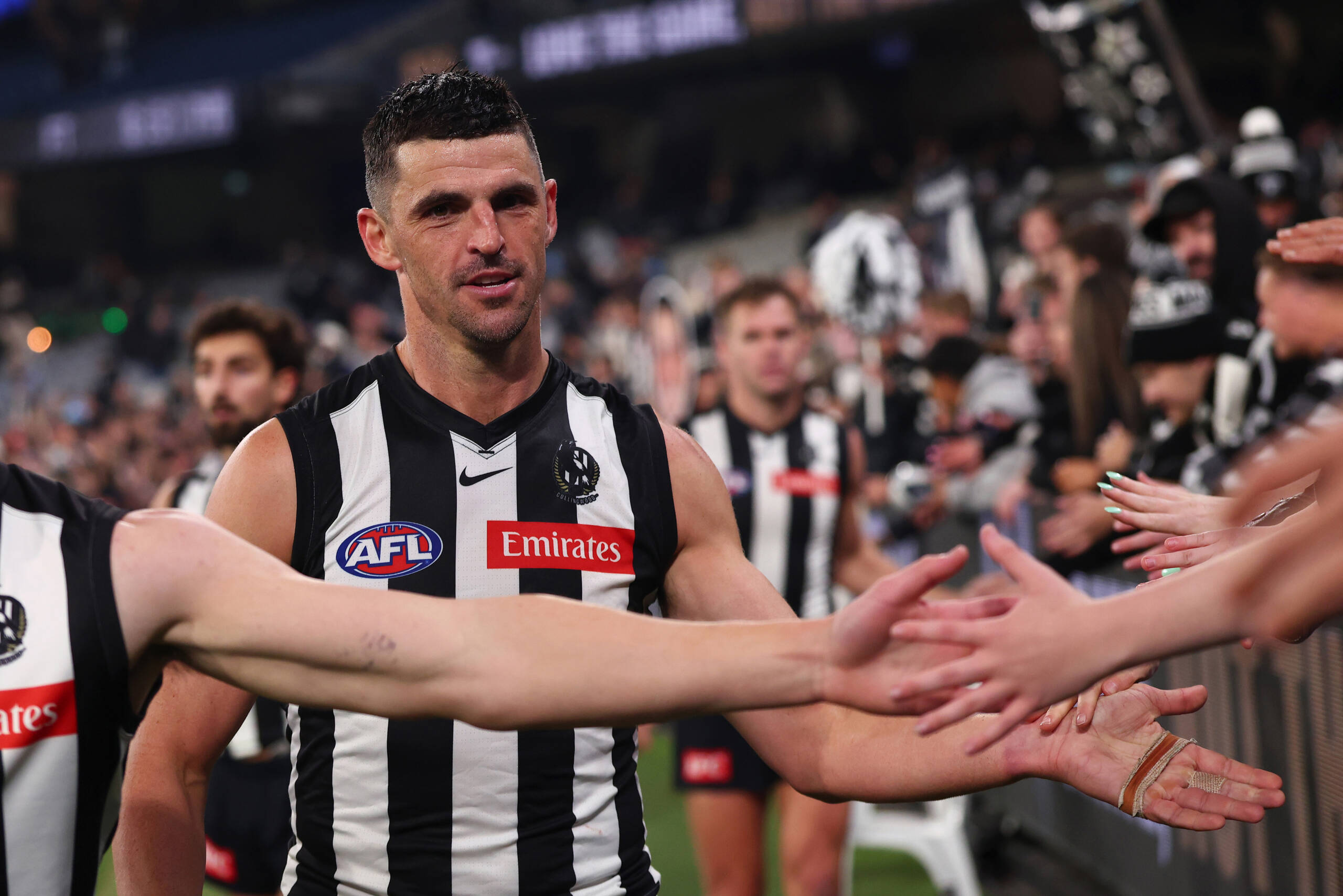 Collingwood president’s STRONG view on Scott Pendlebury’s future