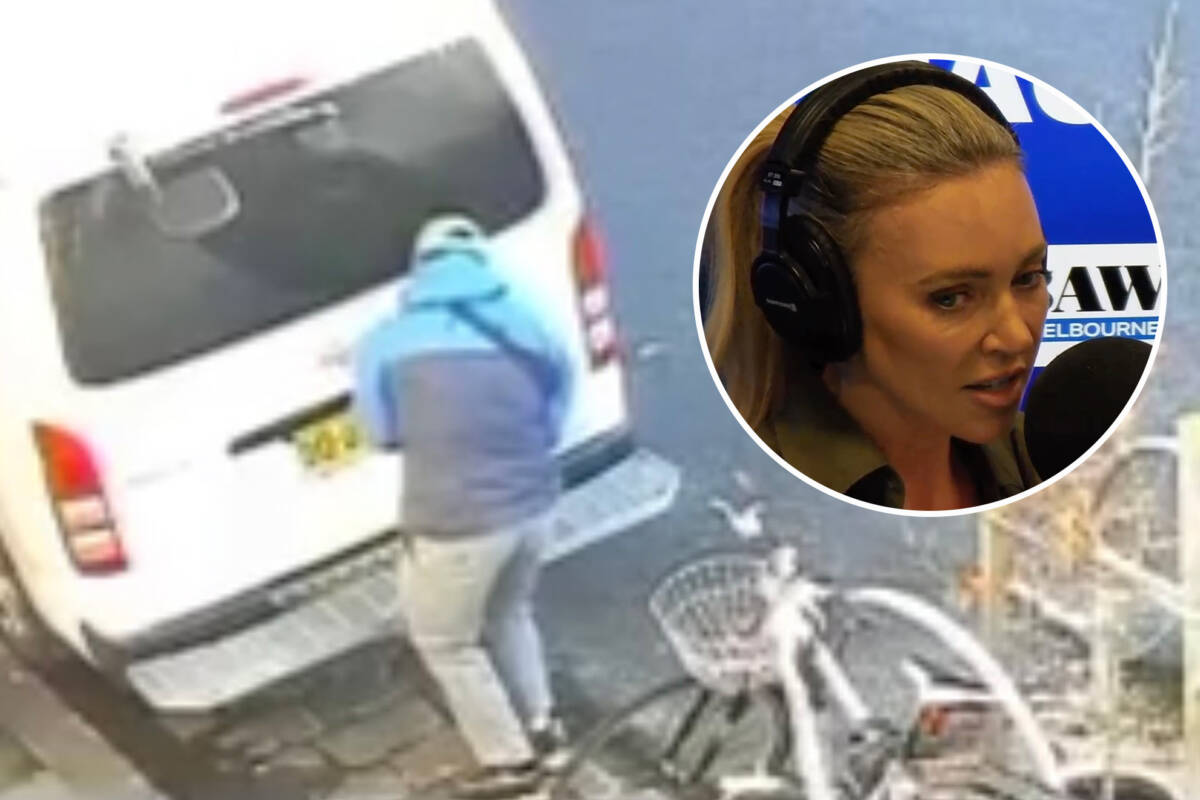 Article image for ‘How embarrassing’: Brazen number-plate cloning caught on camera in Carlton