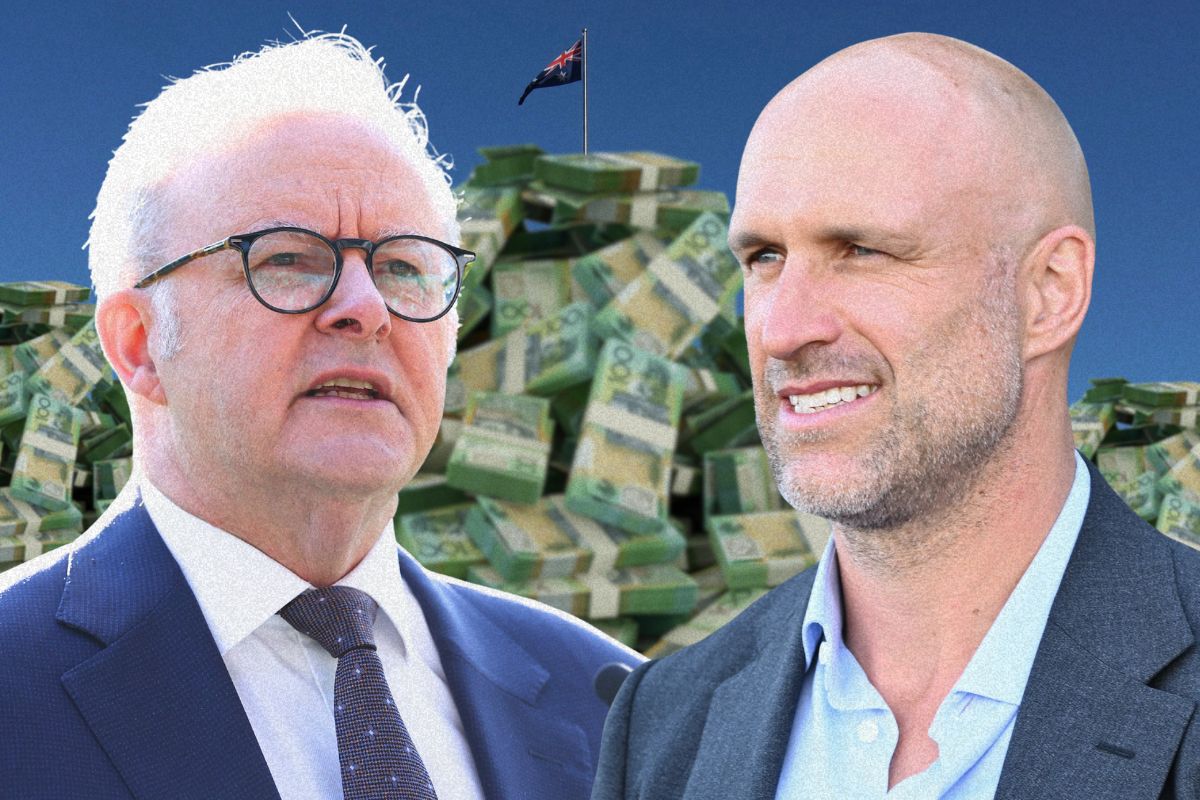 Article image for AFL great Chris Judd takes federal government to task over ‘reckless’ spending