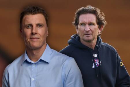 Matthew Lloyd’s plea to Essendon fans after James Hird misses coaching role