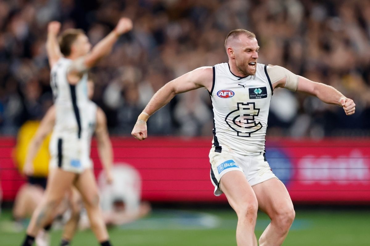 Article image for Sam Docherty’s big Carlton statement ahead of wildcard clash against Melbourne