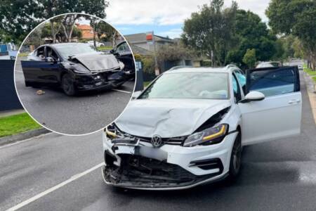 Mother details ‘terrifying’ head-on crash with alleged self-driving vehicle