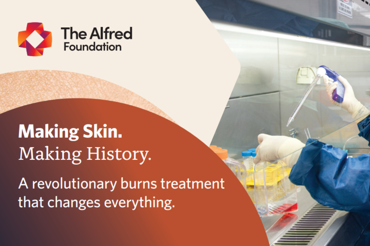 Article image for Making Skin. Making History: The Alfred Launches 2026 Critical Care Appeal