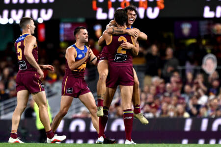 Why Sam Docherty believes Brisbane can three-peat after dominant semi final victory