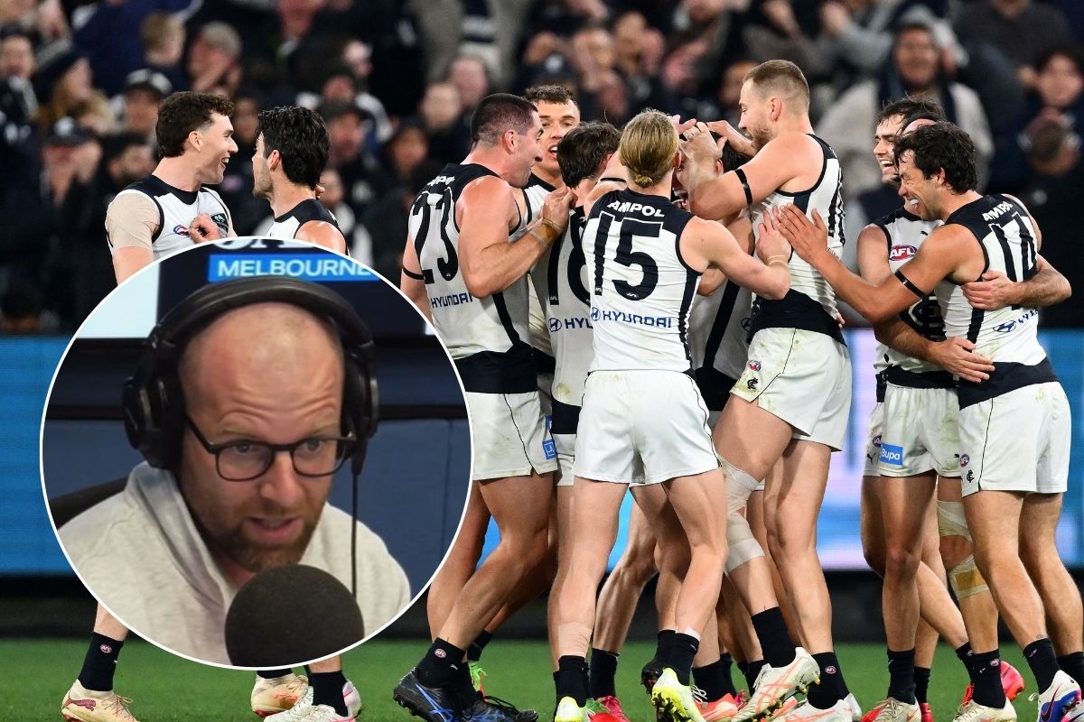 Article image for The Carlton players Sam Docherty had HIGH praise for after wildcard win
