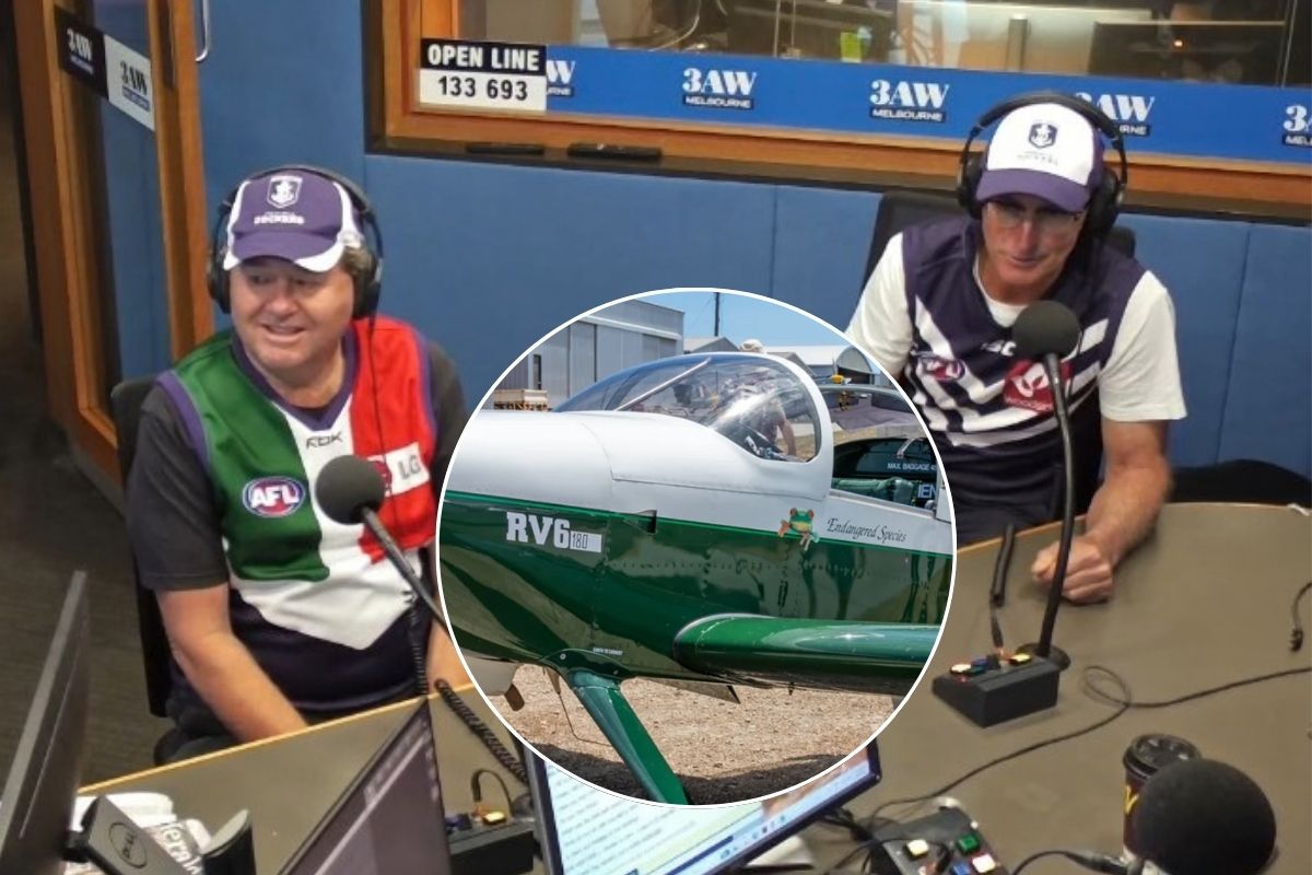 Article image for The remarkable journey a Fremantle fan took to get to the AFL Grand Final!