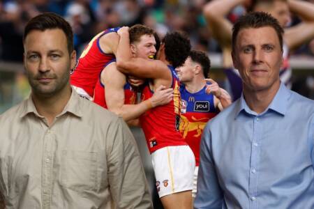 Jimmy Bartel and Matthew Lloyd react to AMAZING grand final finish
