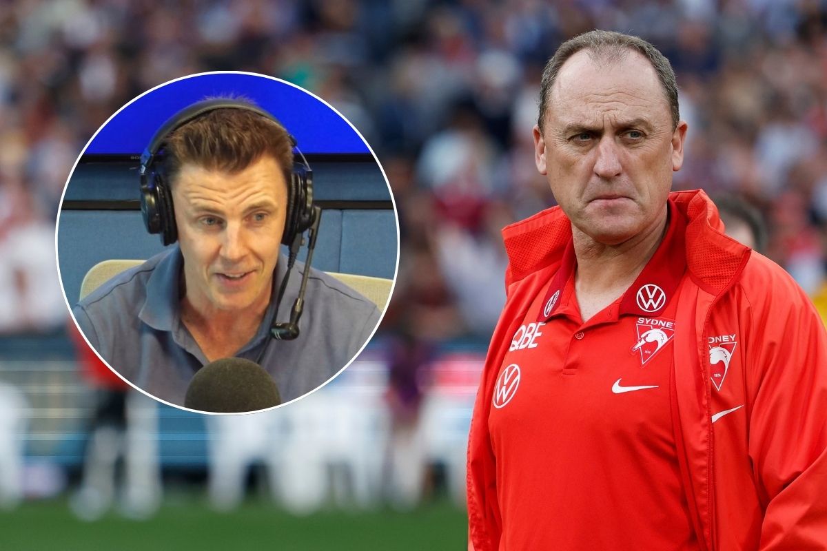 Article image for Matthew Lloyd reacts to big John Longmire Essendon news
