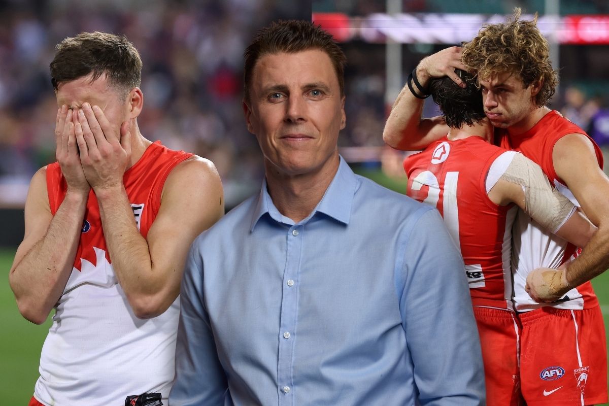 Article image for ‘They’ll never be forgiven’: Matthew Lloyd calls out suspended Swans after devastating loss