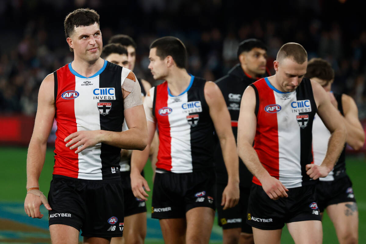 Article image for ‘Serious posturing’: Rowan Marshall boycotts St Kilda’s best and fairest amid trade tensions
