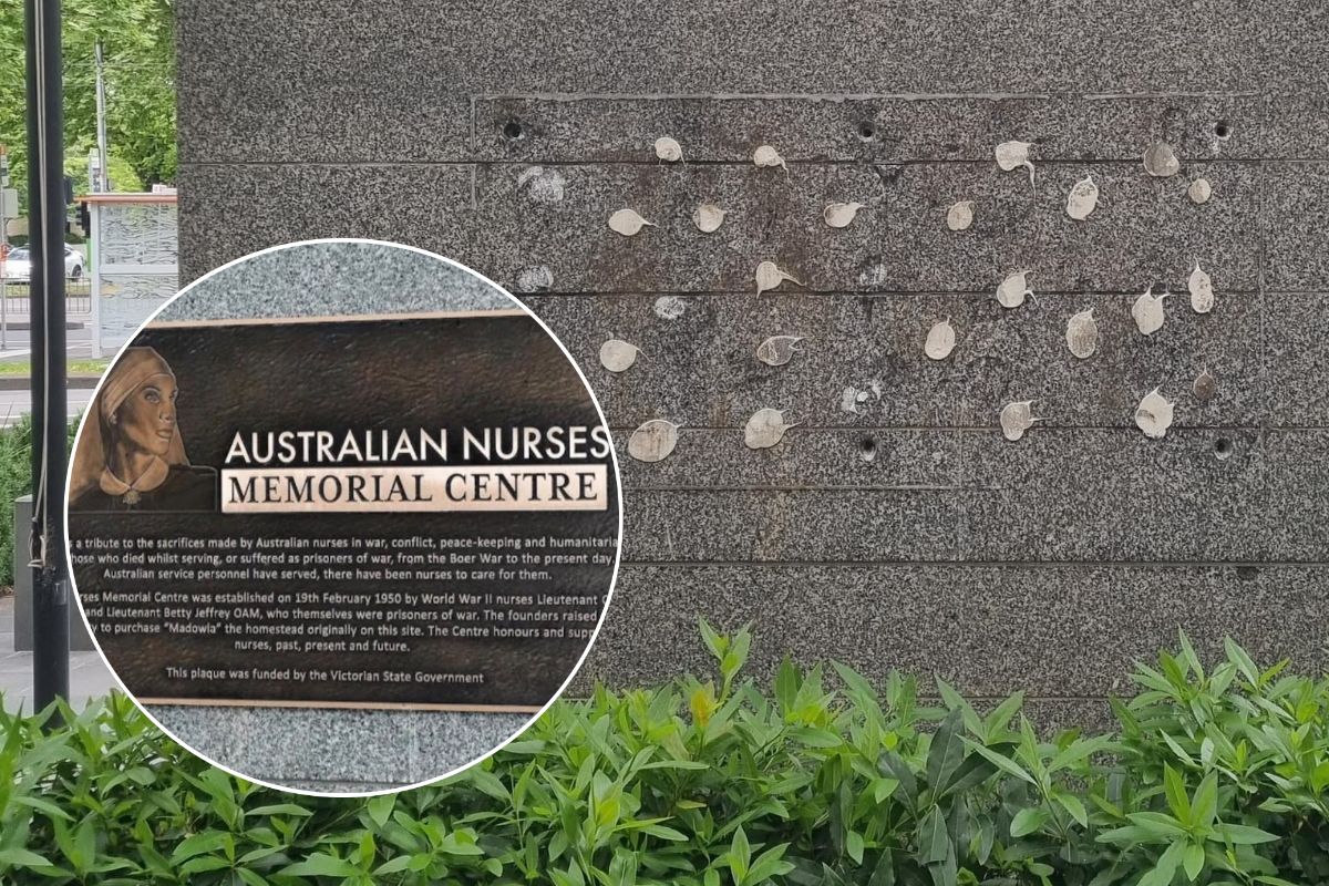 Article image for ‘Absolutely disgusting’: Stolen war plaque in Melbourne draws STRONG reaction on 3AW